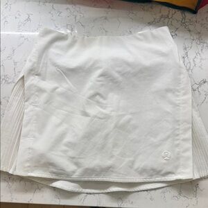 Lululemon Athletica White tennis skirt